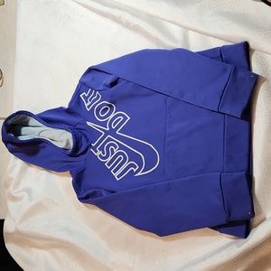 Nike sweater with hoodie for girls size M